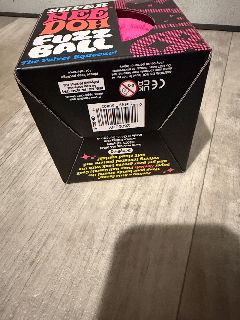Needoh super fuzz ball pink - Picture 2 of 2